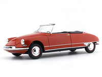 1961 Citroen DS19 Cabriolet red 1:18 Norev diecast Scale Model collectible