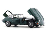 1961 Jaguar E Type Coupe green 1:18 Kyosho diecast scale model car collectible