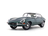 1961 Jaguar E Type Coupe green 1:18 Kyosho diecast scale model car collectible