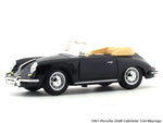 1961 Porsche 356B Cabriolet black 1:24 Bburago licensed diecast Scale Model car