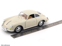 1961 Porsche 356B Coupe 1:24 Bburago licensed diecast Scale Model car