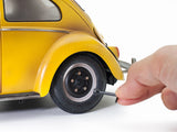 1961 Volkswagen Beetle Saloon Yellow bee 1 :12 Sunstar diecast scale model car collectible