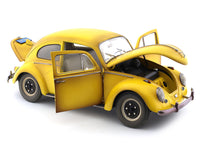 1961 Volkswagen Beetle Saloon Yellow bee 1 :12 Sunstar diecast scale model car collectible