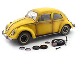 1961 Volkswagen Beetle Saloon Yellow bee 1 :12 Sunstar diecast scale model car collectible