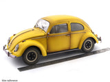 1961 Volkswagen Beetle Saloon Yellow bee 1 :12 Sunstar diecast scale model car collectible