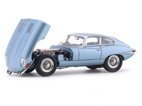 1961 Jaguar E-Type Coupe blue 1:64 GFCC diecast scale model