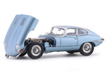 1961 Jaguar E-Type Coupe blue 1:64 GFCC diecast scale model miniature car collectible