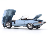 1961 Jaguar E-Type Roadster blue 1:64 GFCC diecast scale model miniature car collectible