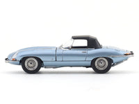 1961 Jaguar E-Type Roadster blue 1:64 GFCC diecast scale model