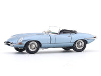 4R-787 GFCC 1/64 ジャガー E-type Coupe 1961 1961 Jaguar E-Type Roadster blue 1:64 GFCC diecast scale model