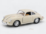 1961 Porsche 356B Coupe with Acrylic Case 1:24 Bburago Licensed Diecast Scale Model Car Collectible | Classic Porsche | Buy in India
