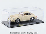 1961 Porsche 356B Coupe with Acrylic Case 1:24 Bburago Licensed Diecast Scale Model Car Collectible | Classic Porsche | Buy in India