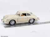 1961 Porsche 356B Coupe with Acrylic Case 1:24 Bburago Licensed Diecast Scale Model Car Collectible | Classic Porsche | Buy in India