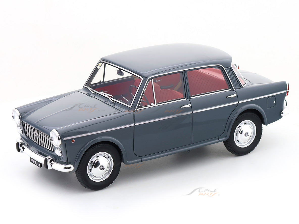 1962–66 Fiat 1100D Padmini Grey 1:18 Laudoracing Resin Model Car
