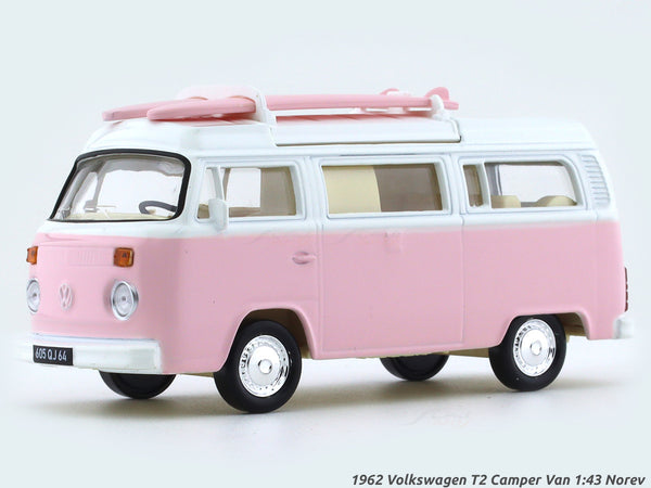 1962 Volkswagen T2 Camper Van 1:43 Norev scale model car collectible
