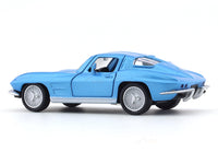 1963 Chevrolet Corvette Stingray blue 1:36 Super Fast pull back car scale model
