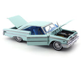 1963 Ford Galaxie 500 XL Hardtop Glacier Blue 1:18 Sunstar diecast Scale Model collectible