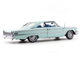 1963 Ford Galaxie 500 XL Hardtop Glacier Blue 1:18 Sunstar diecast Scale Model collectible