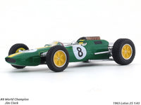 1963 Lotus 25 #8 Jim Clark 1:43 diecast scale model car collectible