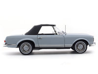 1963 Mercedes-Benz 230 SL W113 Cabriolet grey 1:18 Norev diecast Scale Model collectible