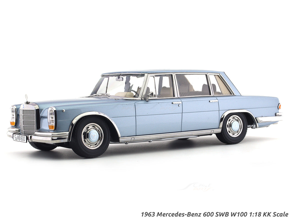 KK Scale 1:18 1963 Mercedes 600 SWB W100, Black