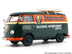 1963 Volkswagen T1 Van Jagermeister 1:18 Schuco diecast scale model van collectible