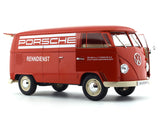 1963 Volkswagen T1 Porsche van 1:18 Welly diecast scale model car