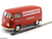 1963 Volkswagen T1 Porsche van 1:18 Welly diecast scale model car