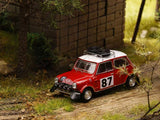 1968 Mini Cooper #87 Rally Monte Carlo 1:64 GCD Licensed Diecast Model Car | Classic Rally Collectible | Buy in India