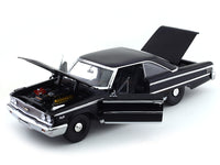 1964 Ford Galaxie 500XL matte black 1:18 SunStar diecast scale model car collectible