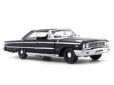 1964 Ford Galaxie 500XL matte black 1:18 SunStar diecast scale model car collectible