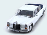 1964 Mercedes-Benz 600 LWB W100 Landaulet White 1:18 KK Scale diecast scale model car collectible