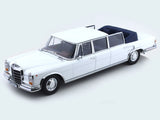 1964 Mercedes-Benz 600 LWB W100 Landaulet White 1:18 KK Scale diecast scale model car collectible