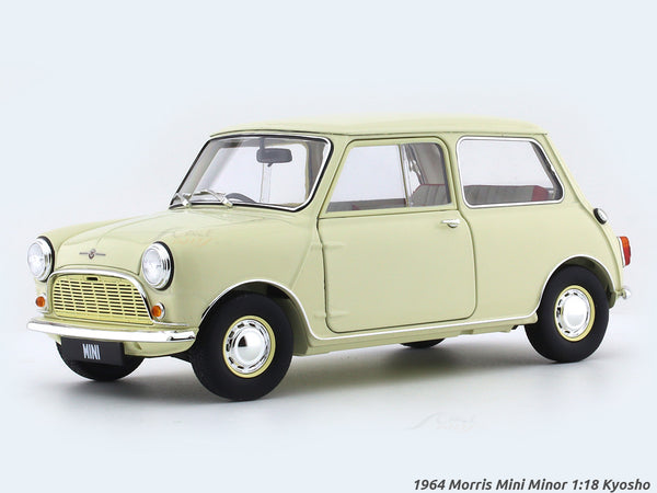 Modèle réduit Morris Mini Mirror Blanc 1/18 | Kyosho Modèle réduit Morris Mini Mirror Blanc 1/18 | Kyosho