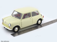 1964 Morris Mini Minor beige 1:18 Kyosho diecast scale model car collectible