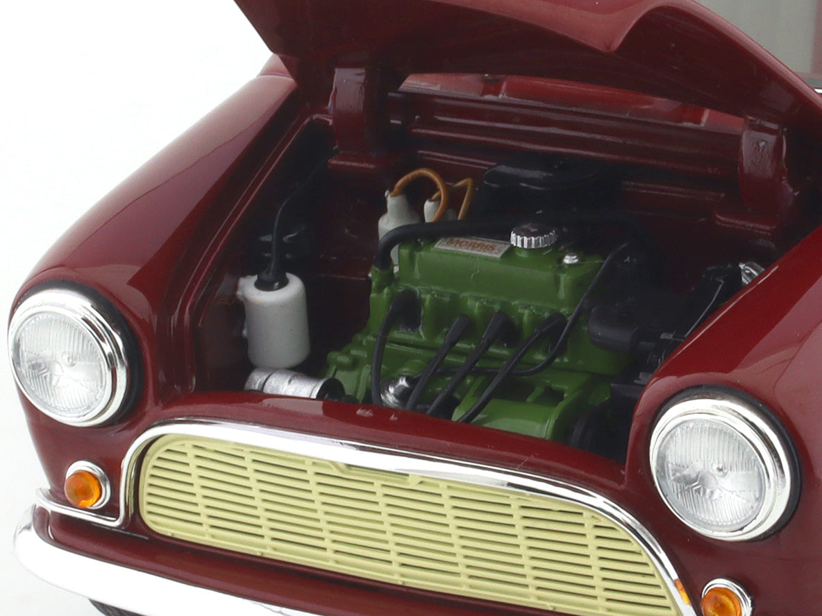 1964 Morris Mini Minor red 1:18 Kyosho diecast scale model car