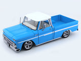 1965 Chevrolet C10 Pickup Lowrider Blue 1:18 SunStar diecast scale model car collectible