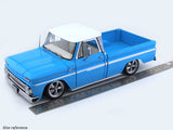 1965 Chevrolet C10 Pickup Lowrider Blue 1:18 SunStar diecast scale model car collectible