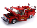 1965 Chevrolet C20 Fire Truck 1:18 SunStar diecast scale model car collectible