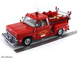 1965 Chevrolet C20 Fire Truck 1:18 SunStar diecast scale model car collectible