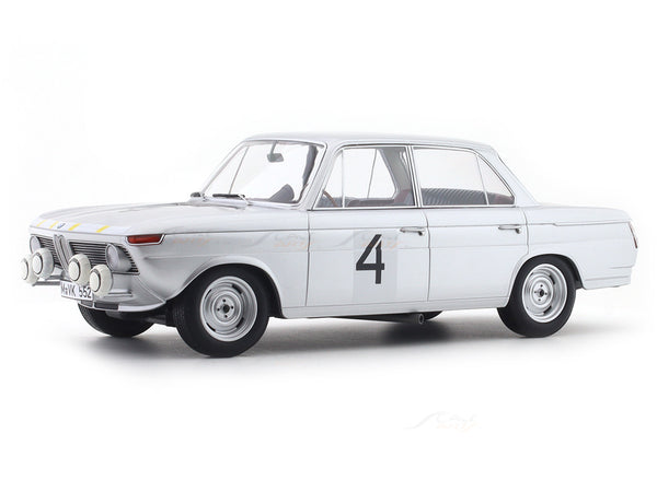 1965 BMW 2002 Ti #4 Winner 24H Spa Pascal Ickx and Gérard Langlois van Ophem 1:18 Minichamps diecast scale model car collectible in India from Scale Arts