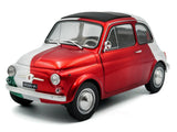 1965 Fiat 500 Tribute to Italia 1:18 Solido Licensed Diecast Scale Model Car Collectible