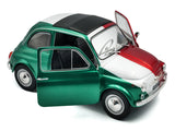 1965 Fiat 500 Tribute to Italia 1:18 Solido Licensed Diecast Scale Model Car Collectible