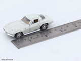 1966 Chevrolet Corvette 327 white 1:64 M2 Machines diecast scale car collectible