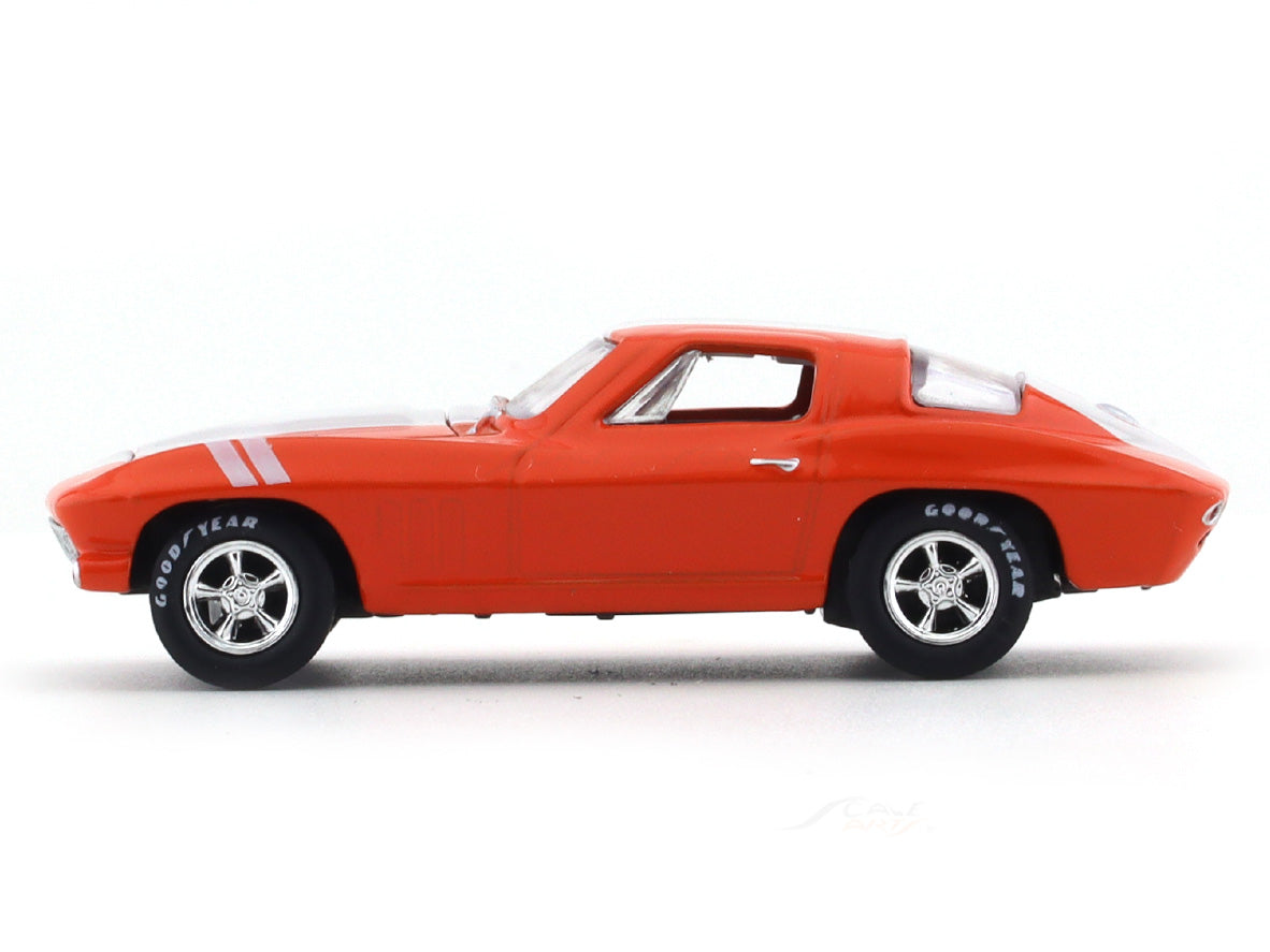M2 Machines 1/64 1966 Chevrolet Corvette 427 "Schwinn Orange Krate" #68 - Limited