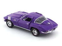 1966 Chevrolet Corvette 427 purple 1:64 M2 Machines diecast scale model collectible