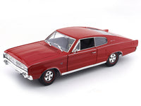 1966 Dodge Charger red 1:18 Road Signature diecast Scale Model pickup car