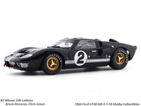 1966 Ford GT40 MK II #2 Winner 1:18 Shelby Collectibles diecast Scale Model car collectible