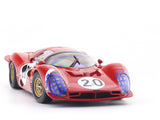 1966 Ferrari 330 P3 Spider No. 20 1:18 Werk83 Licensed Diecast Scale Model Car Collectible