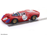 1966 Ferrari 330 P3 Spider No. 21 1:18 Werk83 Licensed Diecast Scale Model Car Collectible